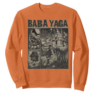 Baba Yaga House Sweatshirt Slavic Folklore Russia Fairy Tale Horror Fans TS10 Orange Print Your Wear