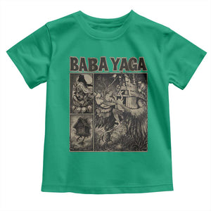 Baba Yaga House Toddler T Shirt Slavic Folklore Russia Fairy Tale Horror Fans TS10 Irish Green Print Your Wear