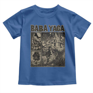 Baba Yaga House Toddler T Shirt Slavic Folklore Russia Fairy Tale Horror Fans TS10 Royal Blue Print Your Wear