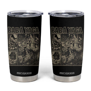 Baba Yaga House Tumbler Cup Slavic Folklore Russia Fairy Tale Horror Fans TS10 Black Print Your Wear