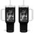 Baba Yaga House Tarot Card Tumbler With Handle Botanical Slavic Folklore Pagan Witchy TS10 One Size: 40 oz Black Print Your Wear