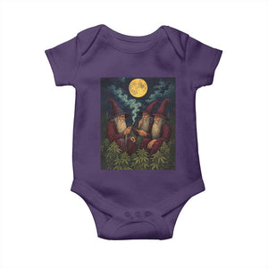 Wizard 420 Smoking Marijuana Baby Onesie Funny Stoner Weed Lover Meme TS10 Purple Print Your Wear