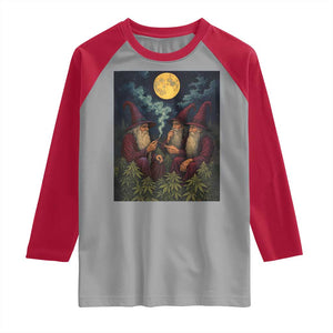 Wizard 420 Smoking Marijuana Raglan Shirt Funny Stoner Weed Lover Meme TS10 Sport Gray Red Print Your Wear