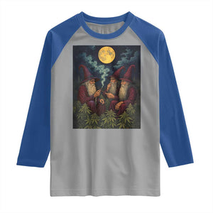 Wizard 420 Smoking Marijuana Raglan Shirt Funny Stoner Weed Lover Meme TS10 Sport Gray Royal Print Your Wear