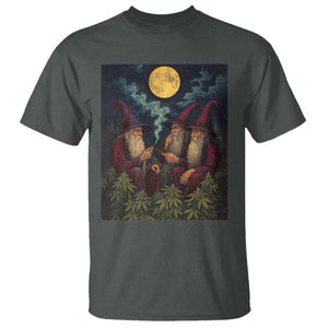 Wizard 420 Smoking Marijuana T Shirt Funny Stoner Weed Lover Meme TS10 Dark Heather Print Your Wear