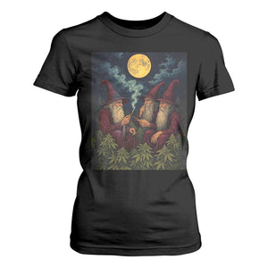 Wizard 420 Smoking Marijuana T Shirt For Women Funny Stoner Weed Lover Meme TS10 Black Print Your Wear