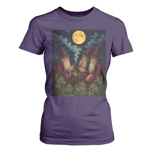 Wizard 420 Smoking Marijuana T Shirt For Women Funny Stoner Weed Lover Meme TS10 Purple Print Your Wear