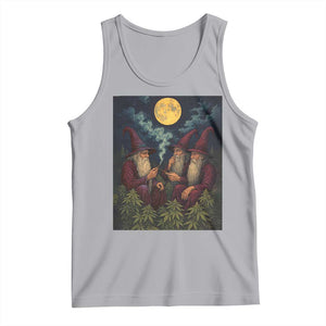 Wizard 420 Smoking Marijuana Tank Top Funny Stoner Weed Lover Meme TS10 Athletic Heather Print Your Wear