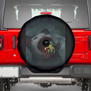 Funny Alien Cat Meme Spare Tire Cover Weird Silly TS10 Black Print Your Wear