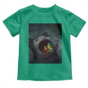 Funny Alien Cat Meme Toddler T Shirt Weird Silly TS10 Irish Green Print Your Wear