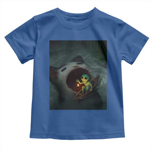 Funny Alien Cat Meme Toddler T Shirt Weird Silly TS10 Royal Blue Print Your Wear