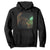 Funny Smoking Cat Hoodie Retro 90s Grunge Cat Selfie Streetwear Meme TS10 Black Print Your Wear
