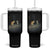 Funny Smoking Cat Tumbler With Handle Retro 90s Grunge Kitty Streetwear Meme TS10 One Size: 40 oz Black Print Your Wear