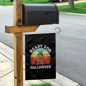 Funny Halloween Frog Garden Flag Retro Spooky Season Funny Frogs Costume TS10 Print Your Wear