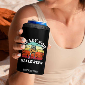 Funny Halloween Frog 4 in 1 Can Cooler Tumbler Retro Spooky Season Funny Frogs Costume TS10 Print Your Wear