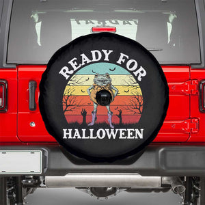 Funny Halloween Frog Spare Tire Cover Retro Spooky Season Funny Frogs Costume TS10 Black Print Your Wear