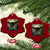 Mothman Aliens Ceramic Ornament Funny Cryptid Alien UFO TS10 Print Your Wear