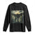 Mothman Aliens Long Sleeve Shirt Funny Cryptid Alien UFO TS10 Black Print Your Wear