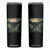 Mothman Aliens Skinny Tumbler Funny Cryptid Alien UFO TS10 Black Print Your Wear