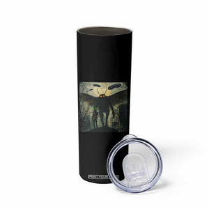 Mothman Aliens Skinny Tumbler Funny Cryptid Alien UFO TS10 Print Your Wear