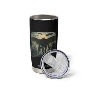 Mothman Aliens Tumbler Cup Funny Cryptid Alien UFO TS10 Print Your Wear