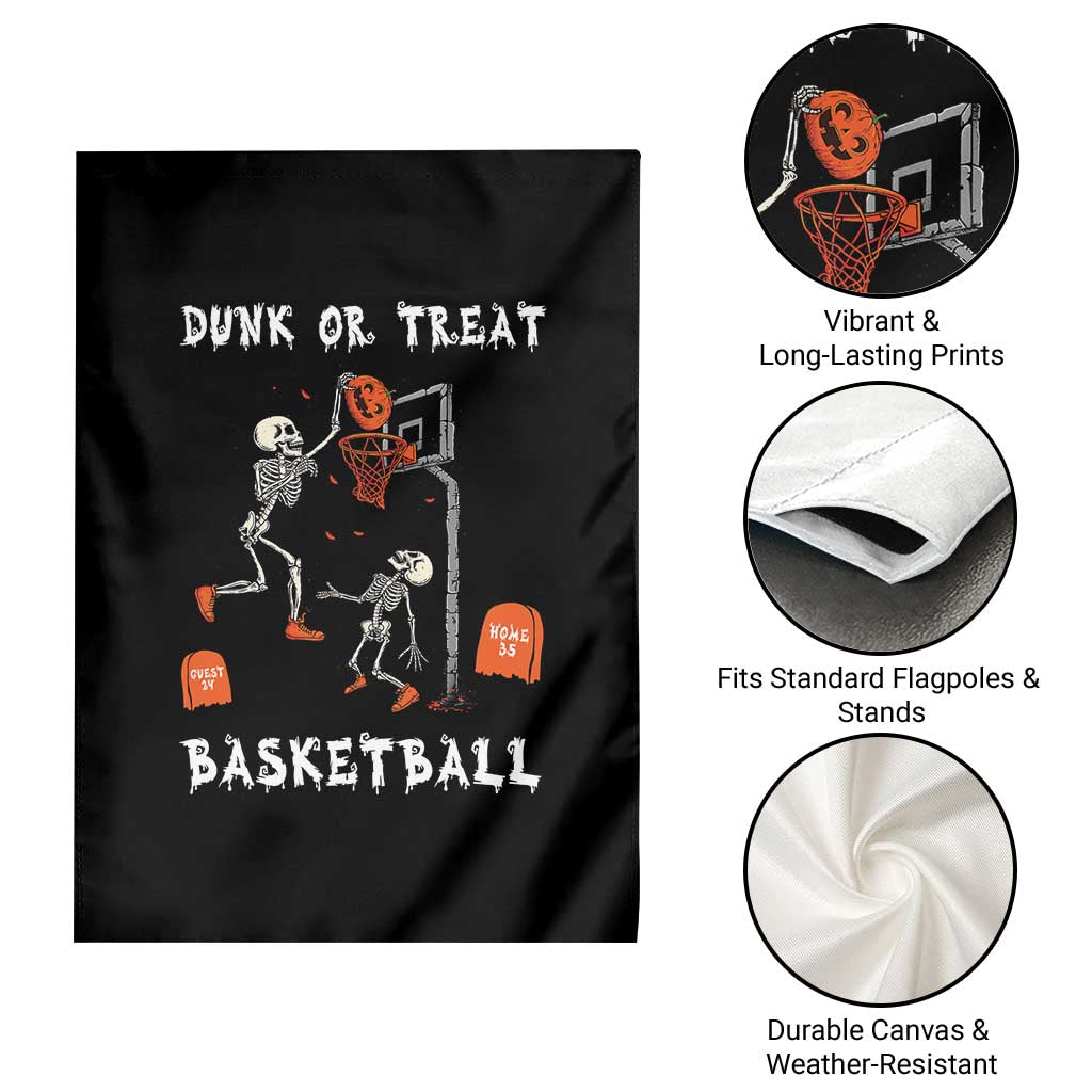 Halloween Skeleton Basketball Garden Flag Funny Basketballer Sports Player TS10 Print Your Wear