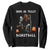 Halloween Skeleton Basketball Sweatshirt Funny Basketballer Sports Player - Print Your Wear