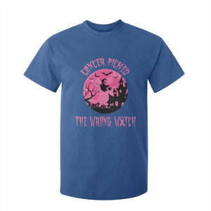 Breast Cancer Halloween T Shirt For Kid In October We Wear Pink Witch TS10 Royal Blue Print Your Wear