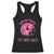Breast Cancer Halloween Racerback Tank Top In October We Wear Pink Witch - Print Your Wear