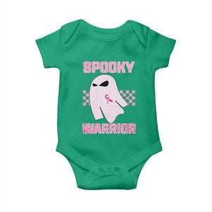Breast Cancer Halloween Baby Onesie Ghost Wear Pink Ribbon Spooky Warrior TS10 Irish Green Print Your Wear
