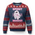 Breast Cancer Halloween Ugly Christmas Sweater Ghost Wear Pink Ribbon Spooky Warrior - Print Your Wear