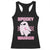 Breast Cancer Halloween Racerback Tank Top Ghost Wear Pink Ribbon Spooky Warrior - Print Your Wear