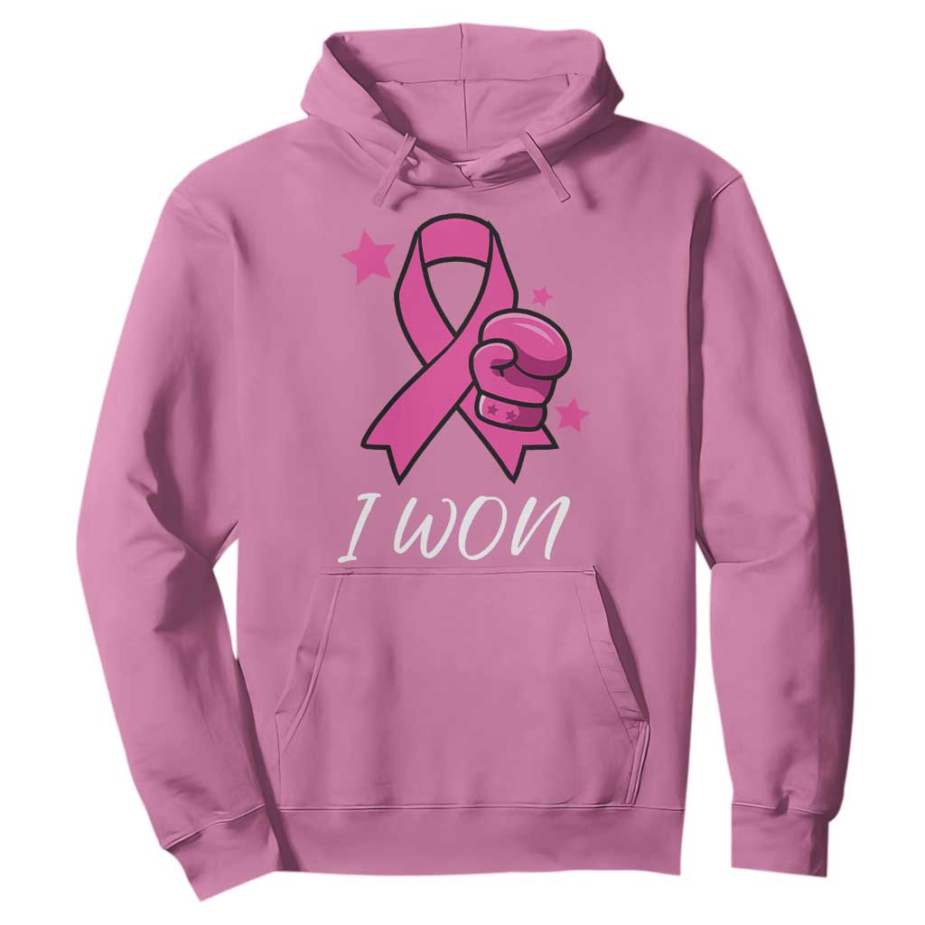 Pink Ribbon Hoodie I Won Breast Cancer Awareness TS10 Azalea Print Your Wear