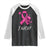 Pink Ribbon Raglan Shirt I Won Breast Cancer Awareness TS10 Black White Print Your Wear