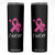 Pink Ribbon Skinny Tumbler I Won Breast Cancer Awareness TS10 Black Print Your Wear