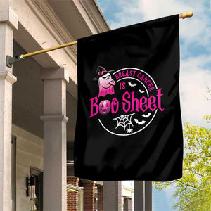 Breast Cancer Is Boo Sheet Garden Flag October Ghost Pink Ribbon TS10 Print Your Wear