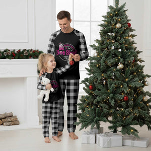 Breast Cancer Is Boo Sheet Plaid Pajama Set October Ghost Pink Ribbon TS10 White Plaid Print Your Wear