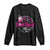 Breast Cancer Is Boo Sheet Long Sleeve Shirt October Ghost Pink Ribbon - Print Your Wear