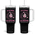 Breast Cancer Halloween Tumbler With Handle In October Ghost Wear Pink Black Cat TS10 One Size: 40 oz Black Print Your Wear