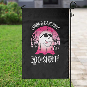 Breast Cancer Is Boo Sheet Garden Flag In October Ghost Wear Pink TS10 Print Your Wear