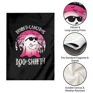 Breast Cancer Is Boo Sheet Garden Flag In October Ghost Wear Pink TS10 Print Your Wear