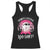 Breast Cancer Is Boo Sheet Racerback Tank Top In October Ghost Wear Pink - Print Your Wear