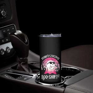 Breast Cancer Is Boo Sheet Skinny Tumbler In October Ghost Wear Pink TS10 Print Your Wear