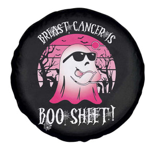 Breast Cancer Is Boo Sheet Spare Tire Cover In October Ghost Wear Pink TS10 Print Your Wear