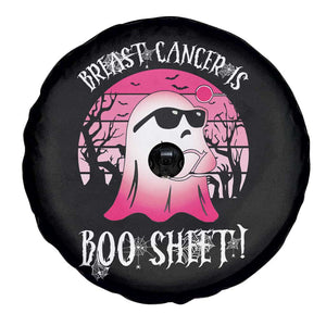 Breast Cancer Is Boo Sheet Spare Tire Cover In October Ghost Wear Pink TS10 Print Your Wear