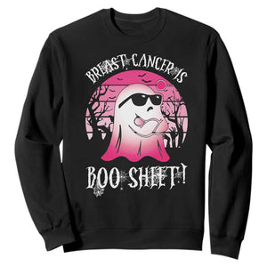 Breast Cancer Is Boo Sheet Sweatshirt In October Ghost Wear Pink - Print Your Wear