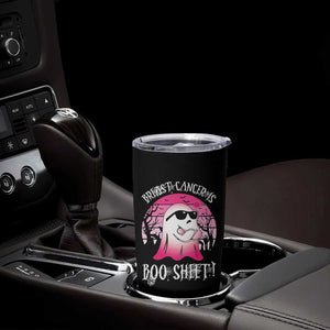 Breast Cancer Is Boo Sheet Tumbler Cup In October Ghost Wear Pink - Print Your Wear
