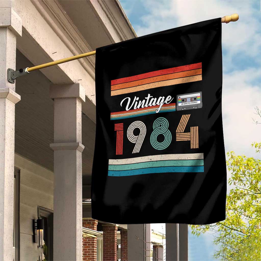 1984 Retro Birthday Garden Flag Vintage 42th Birthday Gift Classic 90s Style TS10 Print Your Wear