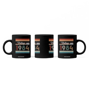 1984 Retro Birthday Coffee Mug Vintage 42th Birthday Gift Classic 90s Style TS10 Print Your Wear