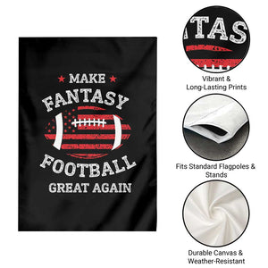 Funny Make Fantasy Football Great Again Garden Flag TS10 Print Your Wear